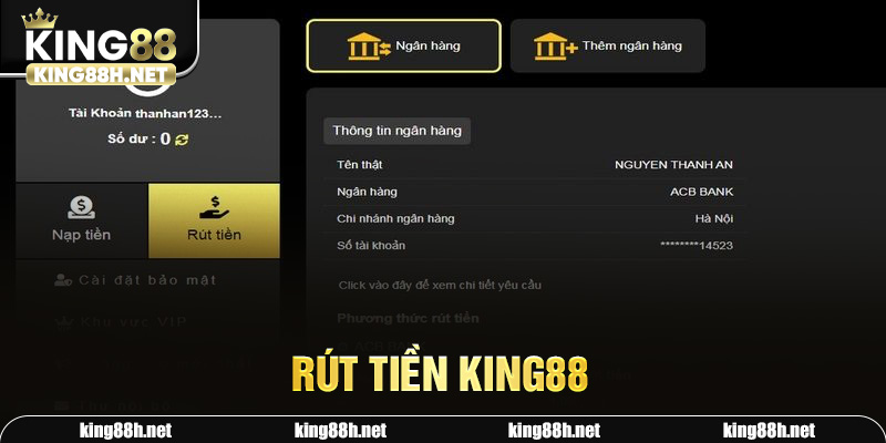 rút tiền King88